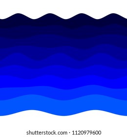 Freshness natural theme, a Fresh Water background of blue. Elements design. Abstract wavy for overlaying background of page under meshedge of title front label spa products. Vector illustration eps 10