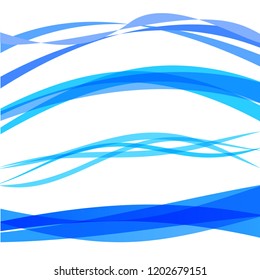 Freshness natural theme, a Fresh Water background of blue. Elements design. Abstract wavy for overlaying background of page under meshedge of title front label spa products. Vector illustration eps 10