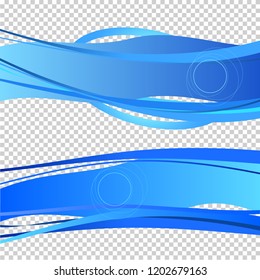 Freshness natural theme, a Fresh Water background of blue. Elements design. Abstract wavy for overlaying background of page under meshedge of title front label spa products. Vector illustration eps 10