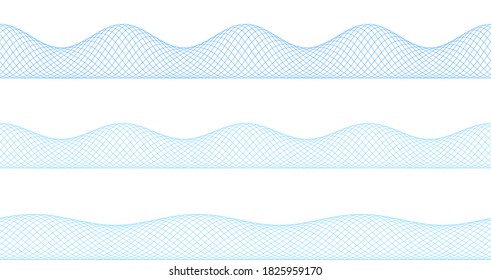 Freshness natural theme, a Fresh Water background of blue. Elements design seamless wave. Abstract wavy for overlaying background of page under meshedge of title front label. Vector illustration eps10