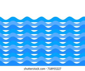 Freshness natural theme, a Fresh Water background of blue. Elements design. Abstract wavy for overlaying background of page under meshedge of title front label spa products. Vector illustration eps 10