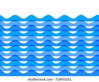 Freshness natural theme, a Fresh Water background of blue. Elements design. Abstract wavy for overlaying background of page under meshedge of title front label spa products. Vector illustration eps 10