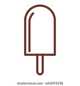 freshness Popsicle isolated icon