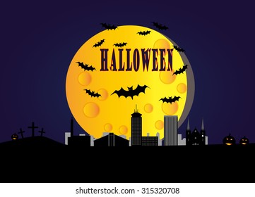 Fresno city background, celebration halloween