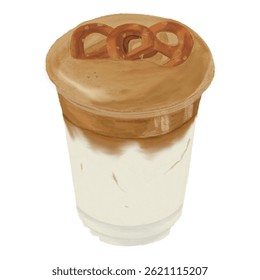 Fresse Cafe Latte Coffee Beverage Dessert