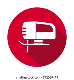fretsaw flat icon