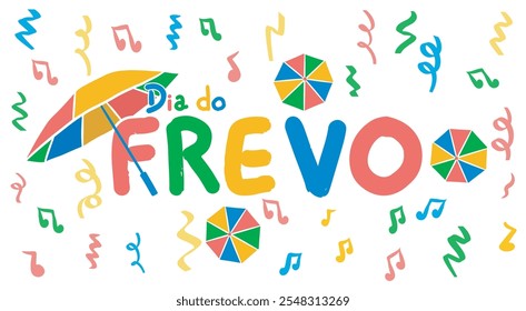 Dia de Frevo. Frevo é uma dança folclórica e ritmo musical pernambucano celebrada no dia 9 de fevereiro.