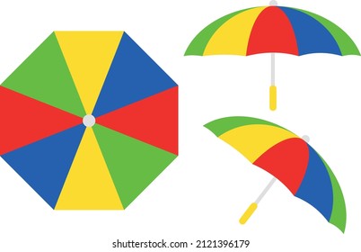 Frevo parasol, symbol of the Brazilian Carnival.