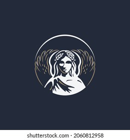 Freya Goddes logo illustration -1