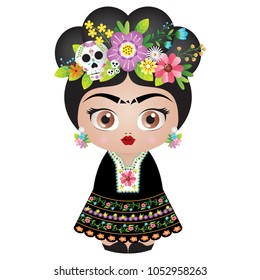 Download Frida Kahlo Cartoon Images Stock Photos Vectors Shutterstock PSD Mockup Templates