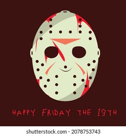 Friday the 13th Vector Illustration