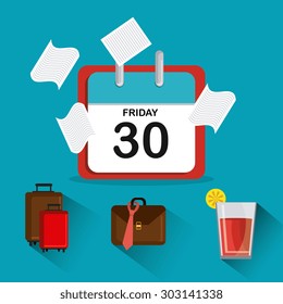 Friday celebration design, vector illustration eps 10.