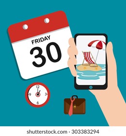 Friday celebration design, vector illustration eps 10.