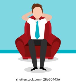 Friday design over blue background, vector illustration.