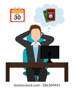 Friday design over white background, vector illustration.