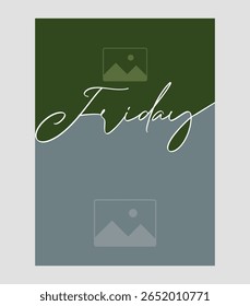 Friday episode with image place holder for sustainability design