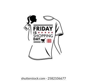 Friday is shopping day design