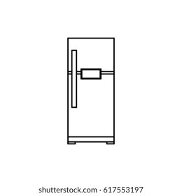 fridge appliance isolated icon