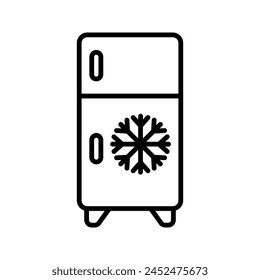 fridge freezer refrigerator condenser icon color editable