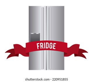 fridge graphic design , vector illustration