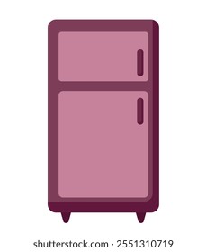 fridge home appliance isolated icon