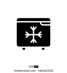 Fridge icon, design inspiration vector template for interface and any purpose