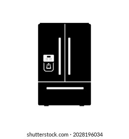 Fridge Icon Domestic Household Appliance Vector illustration Concept