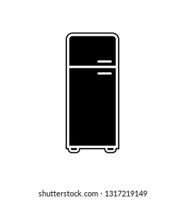 fridge icon. Element of Appliances for mobile concept and web apps icon. Glyph, flat icon for website design and development, app development