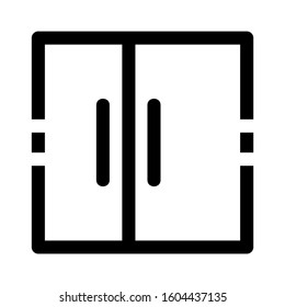 fridge icon isolated sign symbol vector illustration - Collection of high quality black style vector icons
