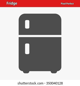 Fridge Icon. Professional, pixel perfect icons optimized for both large and small resolutions. EPS 8 format.