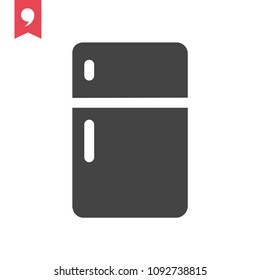 fridge icon refrigerator vector