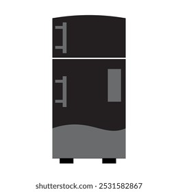 Fridge icon. Refrigerator Icon Vector Illustration.