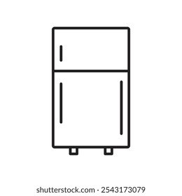 Fridge icon. simple vecor icon.