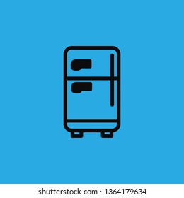 fridge icon vector