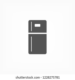 Fridge icon. Vector  Eps 10 