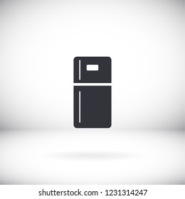 Fridge icon. Vector  Eps 10 