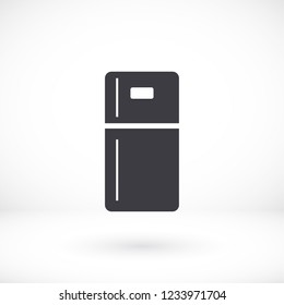 Fridge icon. Vector  Eps 10 