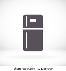 Fridge icon. Vector  Eps 10 