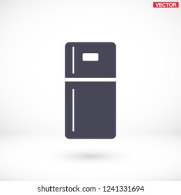 Fridge icon. Vector  Eps 10 