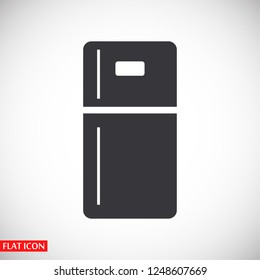 Fridge icon. Vector  Eps 10 