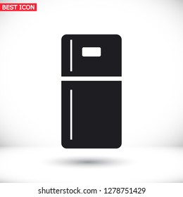 Fridge icon. Vector  Eps 10 