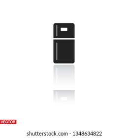 Fridge icon. Vector  Eps 10 