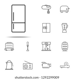 fridge icon. web icons universal set for web and mobile