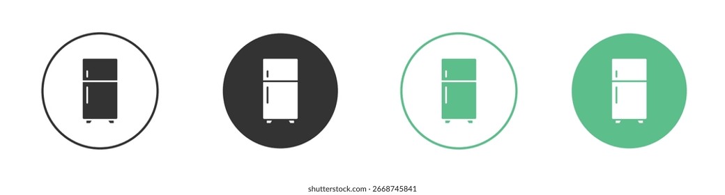 Fridge icon for your website or app. eps10
