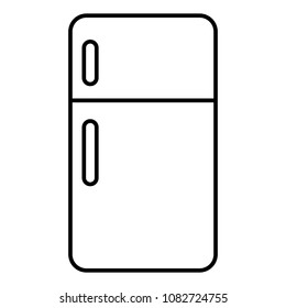 fridge kitchen appliance icon