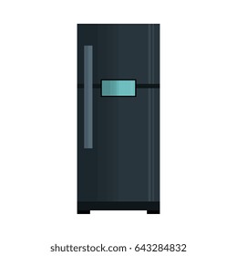 fridge kitchen isolated icon