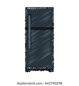 fridge kitchen isolated icon
