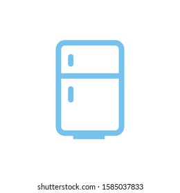Fridge logo template vector freeze icon design