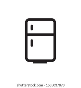 Fridge logo template vector freeze icon design