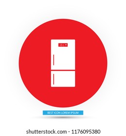 Fridge  vector icon
